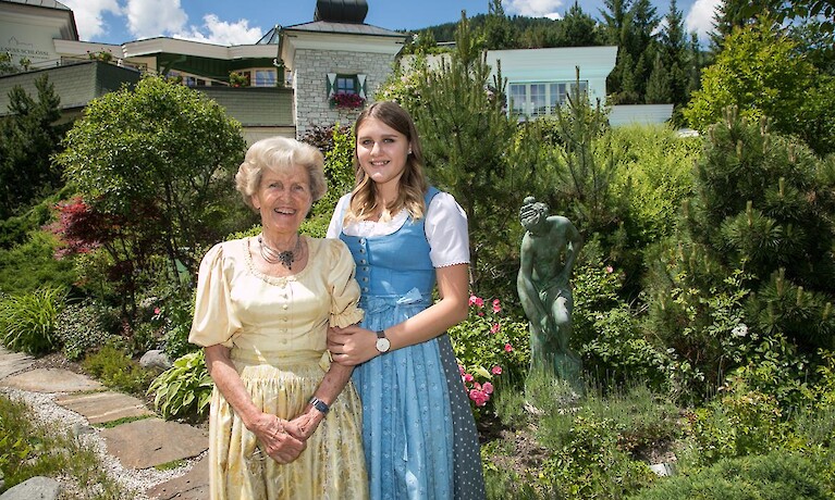 Aus dem Keller auf die grüne Wiese: Gisela Holleis, Salzburgerhof Zell am See, "Erfinderin" des Wellness-Urlaubs